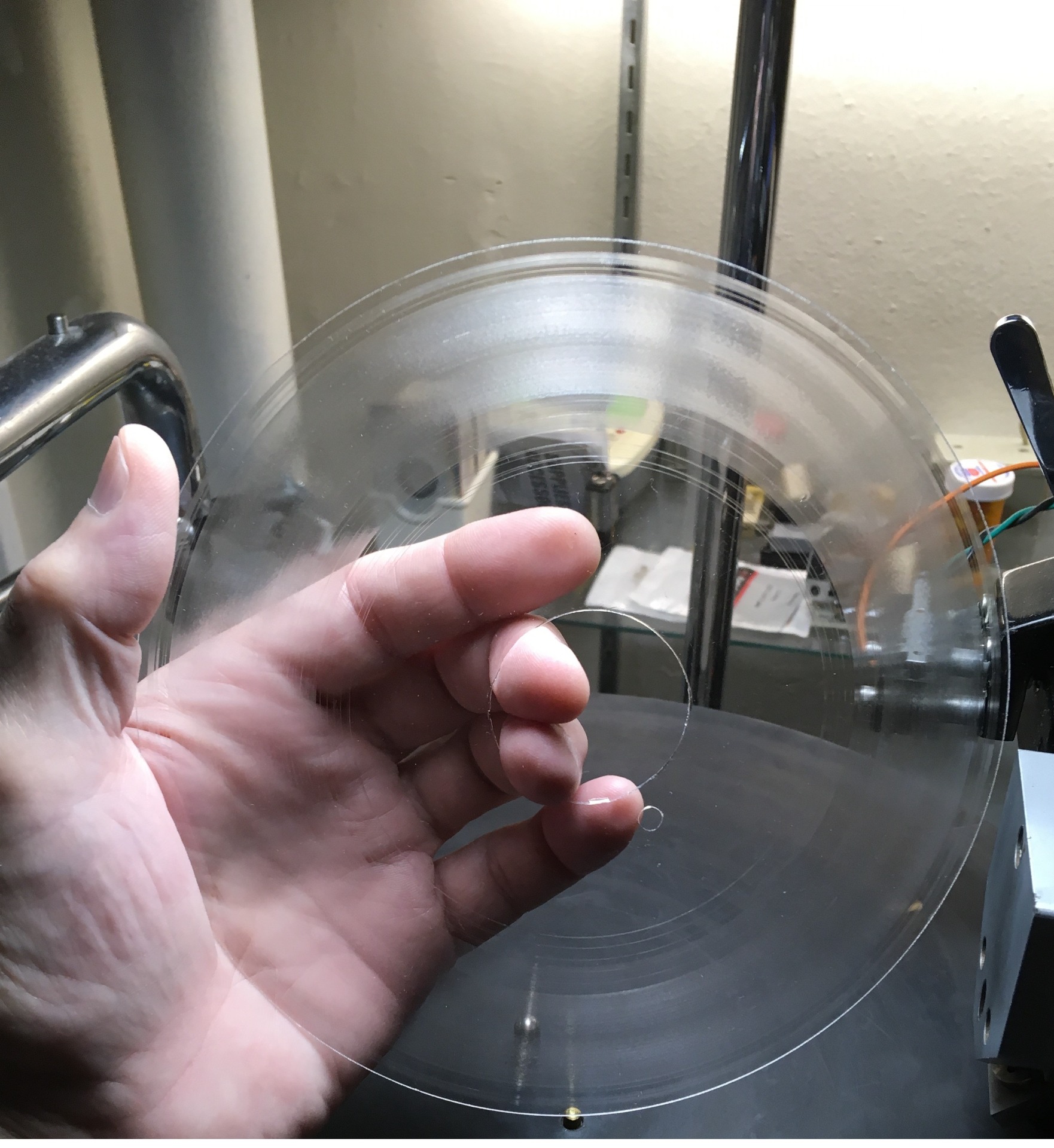 LATHE CUT VINYL CUSTOM 7" INCH RECORDS